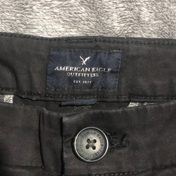 American Eagle black khaki pants - Picture 3 of 3